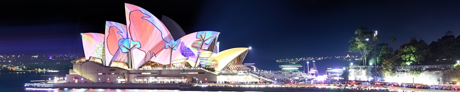 Sydney Opera House at night